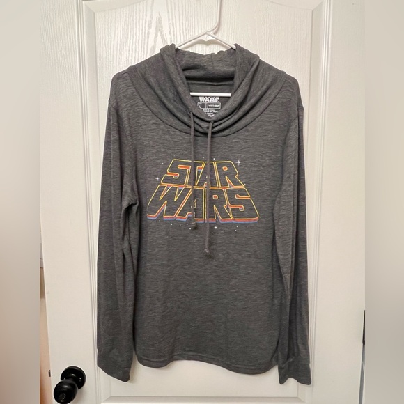 Fifth Sun Tops - Fifth Sun Charcoal Star Wars Hoodie